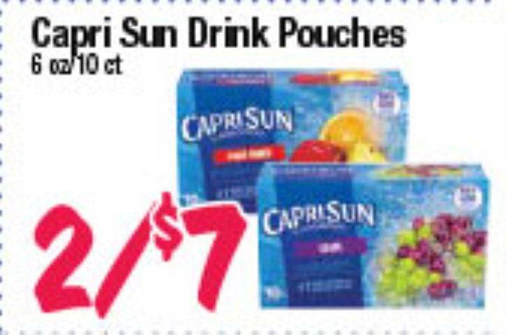 Capri Sun Drink Pouches