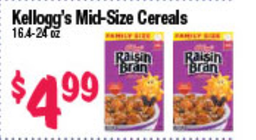 Kellogg's Mid-Size Cereals